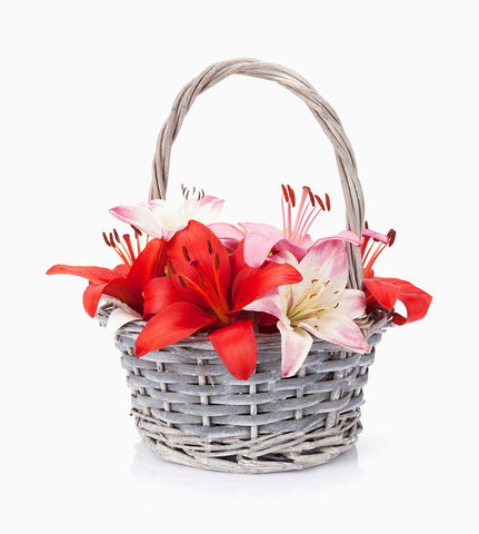 Flower Bouquet Basket